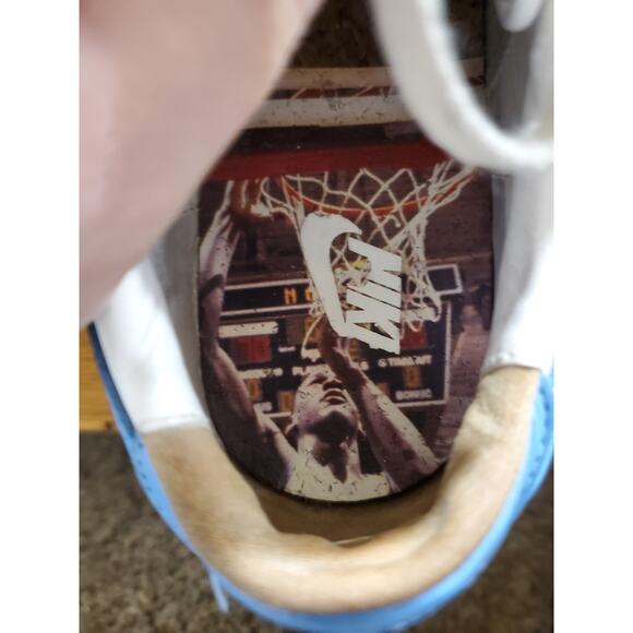 Nike Air Jordan Low Sneakers – White/Blue – Men’s Size 8 (US) – Style Code DQ398 - Picture 9 of 12